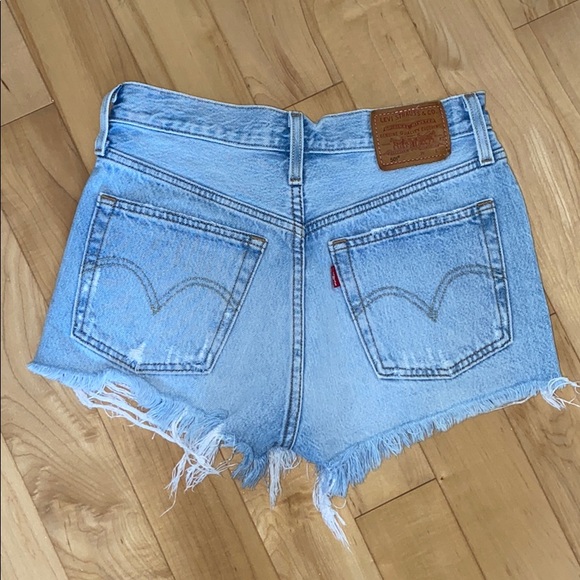 Levi's Pants - Levi 501 denim shorts